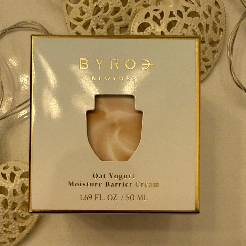 BYROE New York Oat Yogurt Moisture Barrier‎ Cream 50ml 1.69oz Vegan NWT